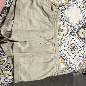 4 pair linen blend shorts